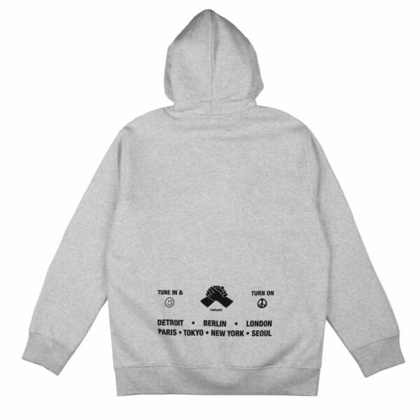 HOODED SMILEY SWEAT - Afbeelding 2