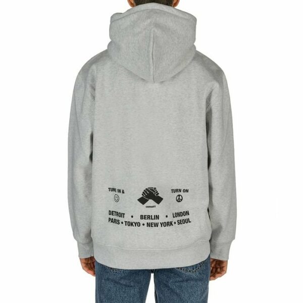 HOODED SMILEY SWEAT - Afbeelding 4