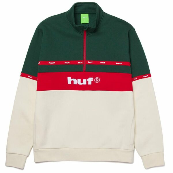 TAPED 1/4 ZIP FLEECE