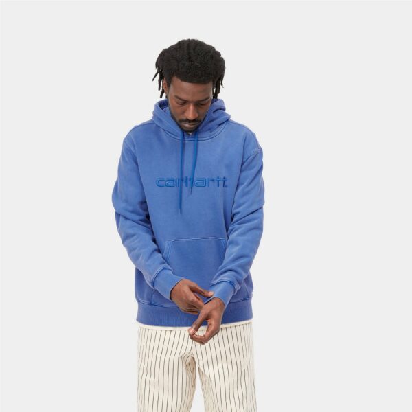 HOODED DUSTER SWEAT