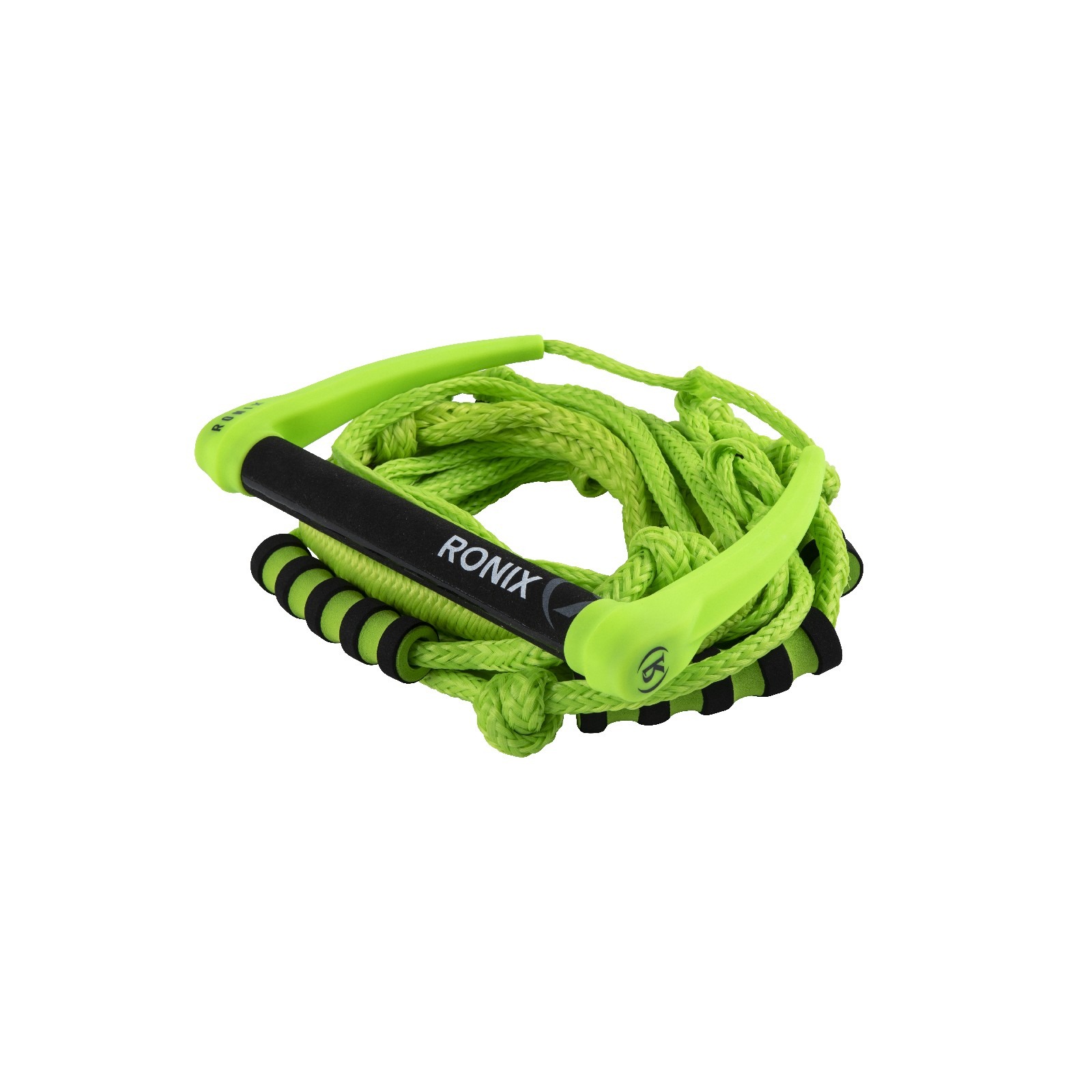 Ronix Surf Rope Silicone Bungee w/11in Handle w/25ft Rope Package - Green